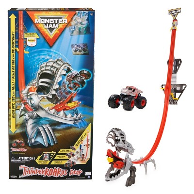  Monster Jam ThunderROARus Drop Playset with Exclusive