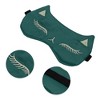 Unique Bargains Soft Cartoon Cat Style Sleep Mask 1 Pc - 3 of 4