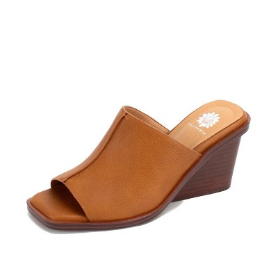 Women's Wo's Vellore Wedge Sandal - YELLOWBOX