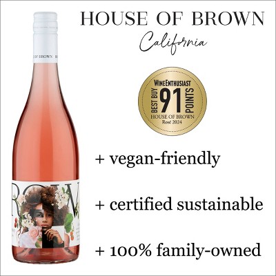 House of Brown Rose Wine - 750ml Bottle