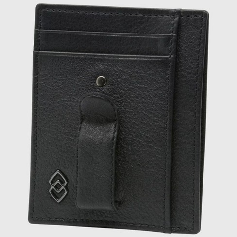 Alpine Swiss Double Diamond Mens RFID Money Clip Front Pocket Wallet - image 1 of 4