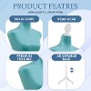 FDW Mannequin Adjustable Height Female Mannequin Torso 49-63in Height Wooden Tripod Stand with High Density Foam Velvet Fabric Covering Perfect - 4 of 4