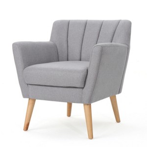 Merel Mid-Century Club Chair - Gray - Christopher Knight Home