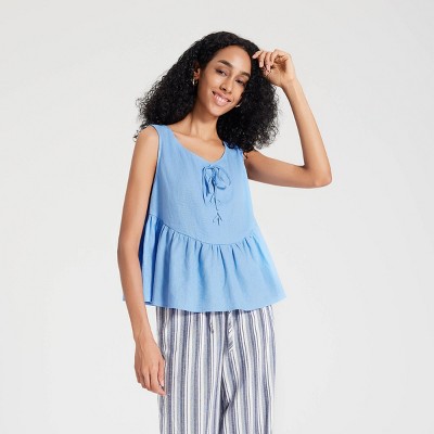 Women's Tie-Front Tank Top - Universal Thread™