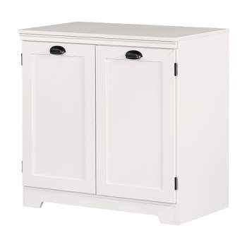 Harma 2 Door Storage Cabinet Pure White - South Shore