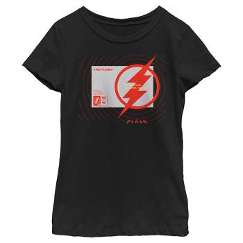 Girl's The Flash Saving the Future and the Past Lighting Bolt T-Shirt