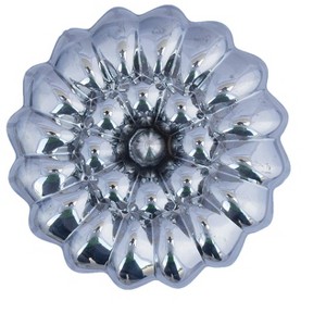 Vetro Designer Decor Mercury Glass Drapery Medallion Holdback - 1 of 1