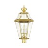 Livex Lighting Georgetown 4 - Light Post Light in  Polished Brass - 2 of 4