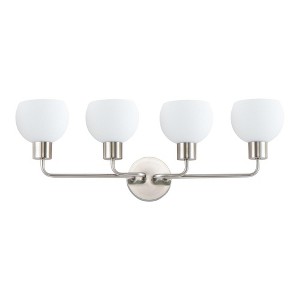 Maxim Lighting Coraline 4 - Light Vanity in  Satin Nickel - 1 of 3