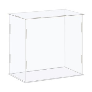 Unique Bargains Acrylic Self-Assembly Dustproof Collectibles Display Cases - 1 of 3