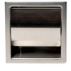 ALFI ABTP77-BSS Brushed Stainless Steel Recessed Toilet Paper Holder with Cover - 4 of 4