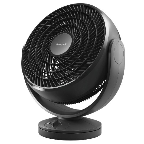 Oscillating floor clearance fan