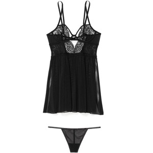 Adore Me Women's Rae Babydoll Lingerie - 1 of 4