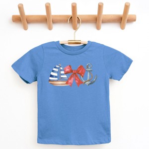 The Juniper Shop Coquette Ship Anchor Youth Short Sleeve Tee - 1 of 4