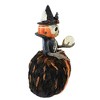 12.25 In Queen Of Halloween Pumpkin Ghost Figurines - 3 of 3