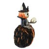 12.25 In Queen Of Halloween Pumpkin Ghost Figurines - image 2 of 3