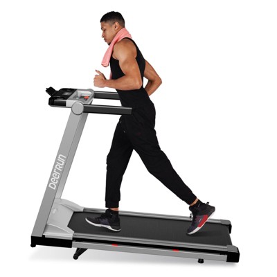 DeerRun Walking Treadmills 44.09X16.5 In Walking Pad Treadmill 3 in 1 Under Desk Treadmill, 3.0HP Low Noise Portable Treadmill for Home