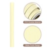 Unique Bargains Wallpaper, Peel and Stick Wallpaper Contact Paper Solid Color Vinyl Self-Adhesive Wall Paper Decorative Khaki Yellow 197"x23.6" - 3 of 4