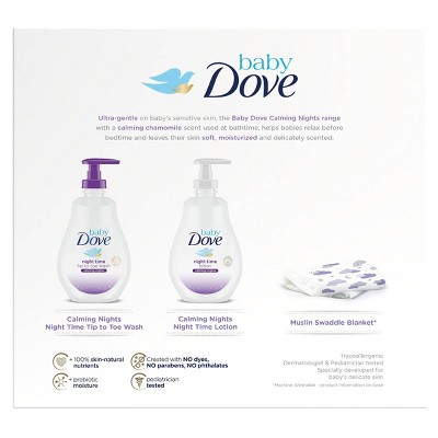 Baby Dove Calming Nights Gift Set - 3pc