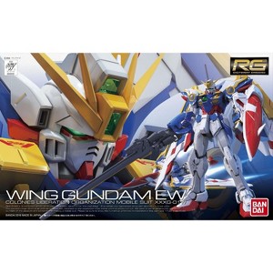 Bandai RG #20 Gundam Wing XXXG-01W Wing Gundam EW 1/144 Scale Model Kit - 1 of 2