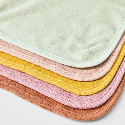 Baby Girls&#39; 6pk Knit Wash Bath Towel - Cloud Island&#8482; Yellow_1