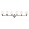 Livex Lighting Somerville 6 - Light Vanity in  Polished Chrome - 4 of 4