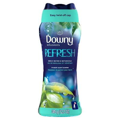 Downy Infusions In-Wash Laundry Scent Booster Beads, REFRESH, Botanical Florals and Birch Water, 12.2 oz
