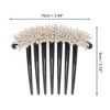 Unique Bargains Women's Crystal Bud Side Comb 1 Pc - image 2 of 4