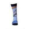 Land of Dreams Socks - Fire Breathing Unicorn on a Dolphin! from the Sock Panda (Men's Sizes, Adult Large) - 3 of 4
