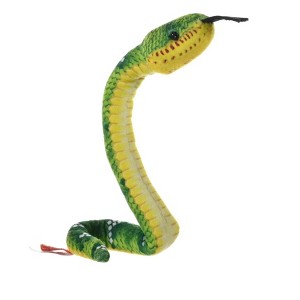 Wild Republic Coilkins Emerald Tree Boa Stuffed Animal, 12 Inches - 1 of 1