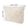Unique Bargains Women Portable Lace Embroidery Makeup Bag 1 Pc - 3 of 3