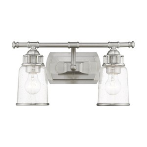 Livex Lighting Lawrenceville 2 - Light Vanity in  Brushed Nickel - 1 of 1