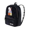 Line Friends BT21 Plush Backpack - Plush Mini Backpack - Tata, Van, Chimmy, Cooky, Shooky and RJ (Black) - 2 of 4
