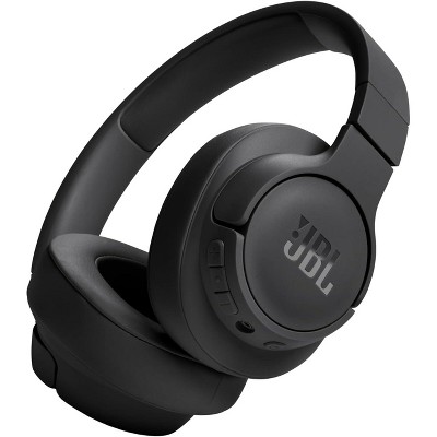 JBL Tune 720BT Wireless Over-Ear Headphones with JBL Pure Black Manufacturer Refurbished