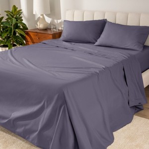 Organic Cotton Percale Bed Sheet Set by Bare Home - 1 of 4