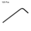 Unique Bargains CR-V Steel Bike Furniture Repairing L-Shaped Hex Key Wrenches 120 Pcs - 3 of 4