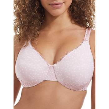 Olga 35519 Sheer Leaves Lace Minimizer Bra Underwire Brown Lace 40C Size  undefined - $19 - From Ashley