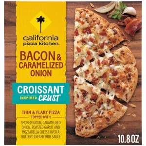 California Pizza Kitchen Bacon and Onion Frozen Thin Crust Pizza - 10.8oz - 1 of 4