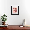 Deny Designs Carrie Cantwell Vintage Pink Bows Black Framed Art Print - 2 of 4
