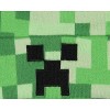 Minecraft Creeper Embroidered Face Allover Pixelated Design Gamer Cuffed Beanie - 2 of 3