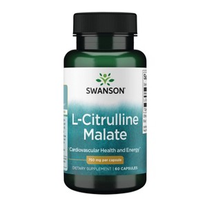 Swanson L-Citrulline Malate – Capsules [750 mg, 60 Count] - 1 of 4