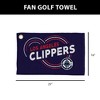 NBA Droplets Golf Waffle Fan Towel - 4 of 4