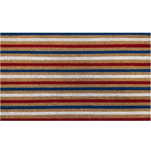Briarwood Lane Everyday Coir Doormat 30x18 American Stripes Coir Doormat - 1 of 3