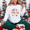 Simply Sage Market Women's All Is Bright Christmas Lights Long Sleeve Garment Dyed Tee - 2 of 4
