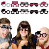 Big Dot of Happiness 2025 Maroon Graduation Glasses - Paper Card Stock Party Photo Booth Props Kit - 10 Count - 2 of 4