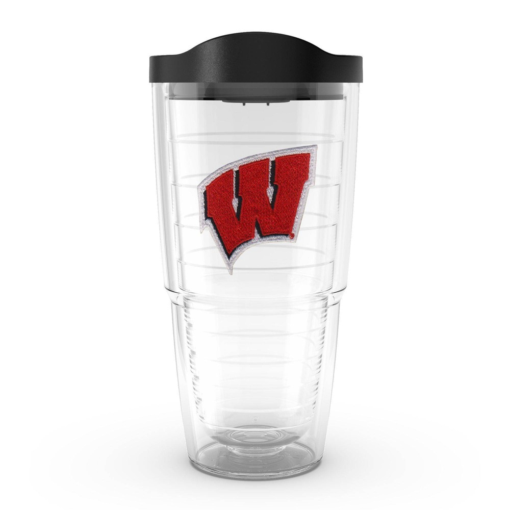 Photos - Glass NCAA Wisconsin Badgers 24oz Primary Logo Classic Tumbler