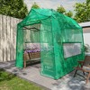 YARDSIGHT  Portable Pop-up Greenhouse, 3-Adjustable Heights, Heavy-Duty PE Cover for Indoor/Outdoor Gardening - 2 of 4
