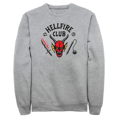 Stranger Things Men's Hellfire Club Pullover Hoodie, Sizes S-3XL