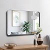 TopComfy Makeup Mirrors Deep Frame Rectangle Mirror Modern Dresser Mirror Wall Mounted Decor Decorative Wall Mirror for Bedroom, Black, 36"*24"*1.2" - 3 of 4