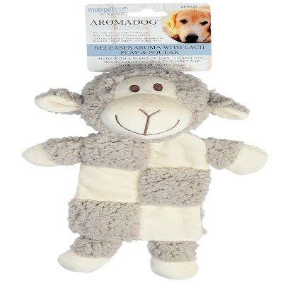 Multipet Aromadog Squeaker Mat Sheep Senior Dog Toy Large